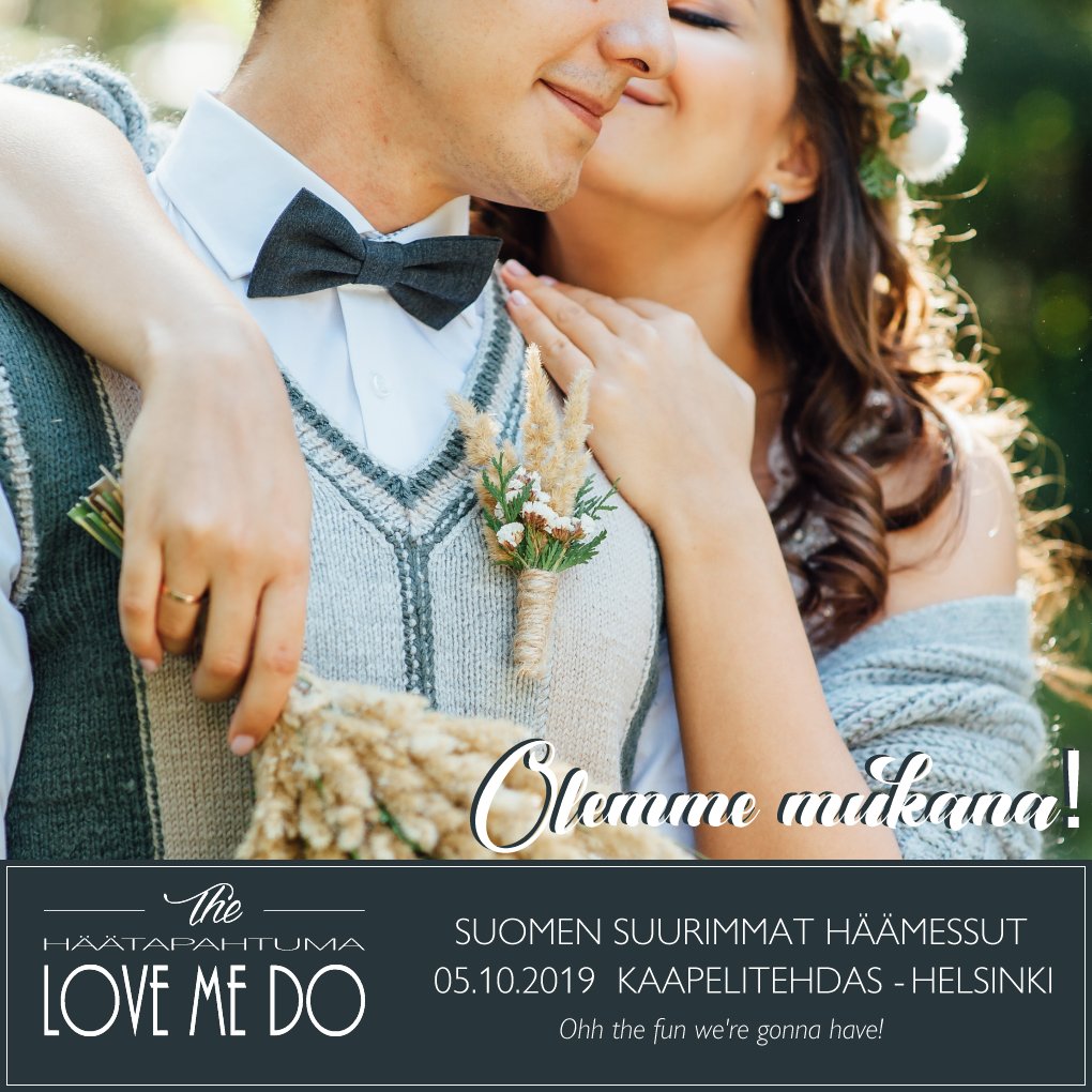 Olemme mukana Love Me Do häämessuilla!