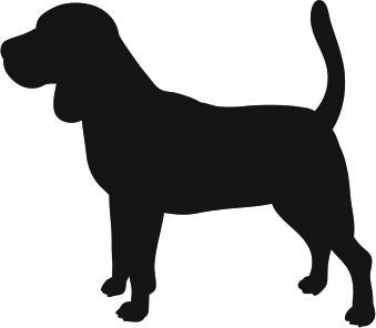Wooden Dog's Christmas Ornament | 270+ breed's silhouettes or Download your foto
