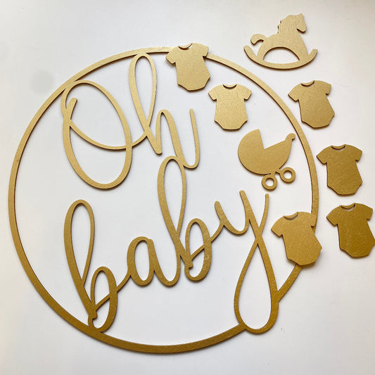 Kyltti vauvakutsuille