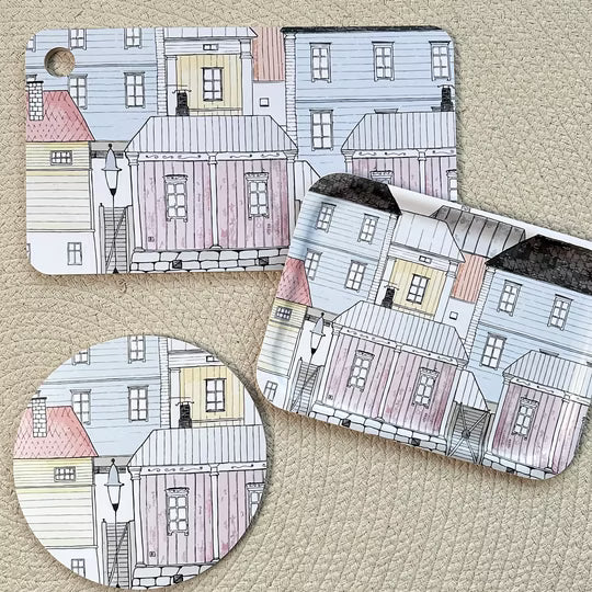 Leikkuulauta | Talot Hempeä 35x20 cm