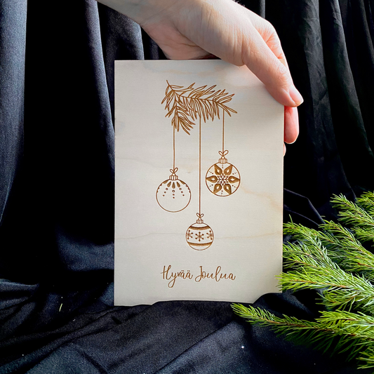 Christmas card - style 2 - Merry Christmas