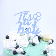 Its a boy kakkukoriste kakkun päälle Baby Shower juhliin lahja vauvalle äidille koriste pojan kakkukoriste ecodecor.fi