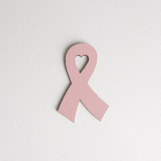 Roosa nauha pins