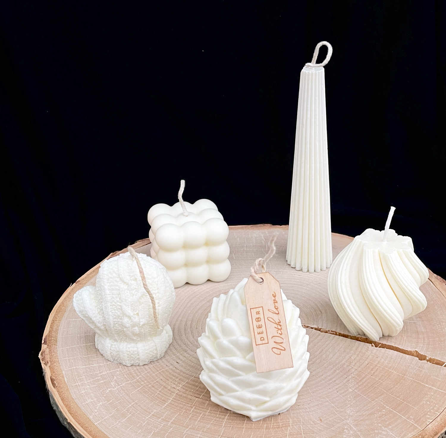 Käsintehdyt soijavahakynttilät