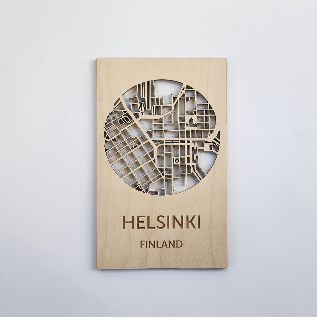 Puinen Helsinki kortti kirkko