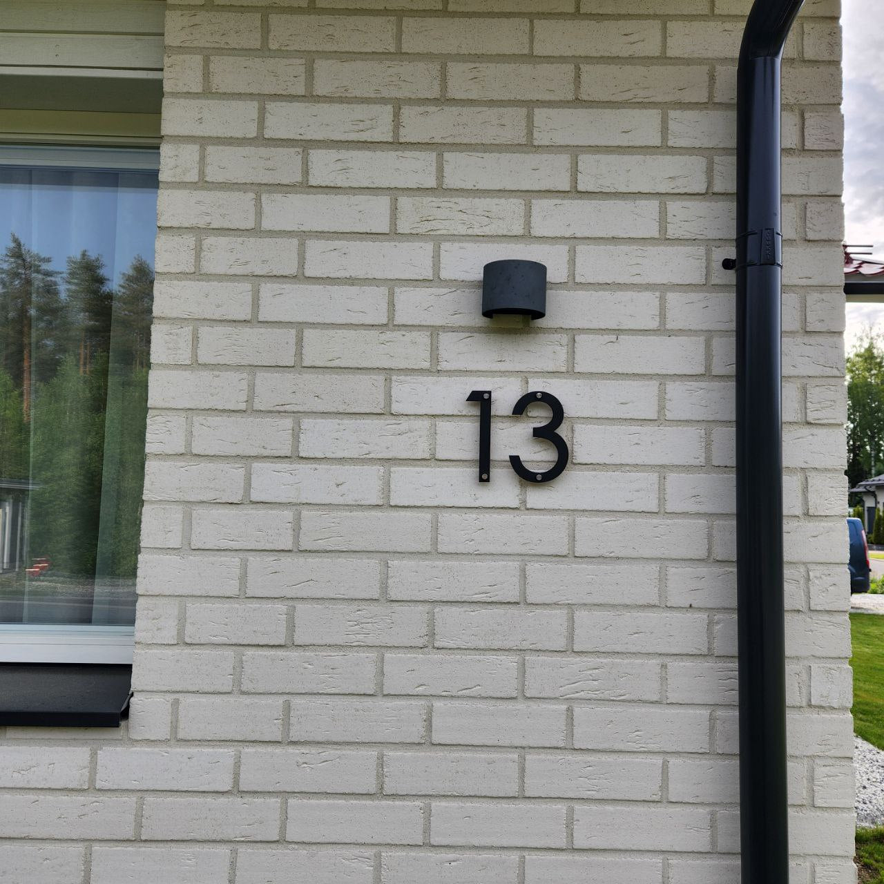 Puiset talonumerot ulkokäyttöön