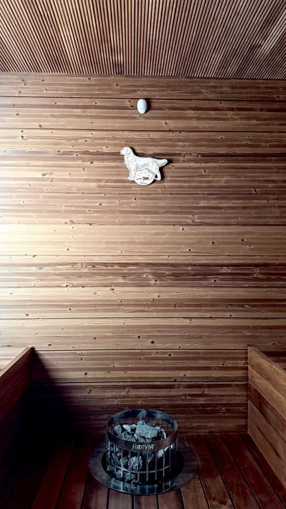 Personoitu koira saunamittari | Oma nimi - 99+ rotua