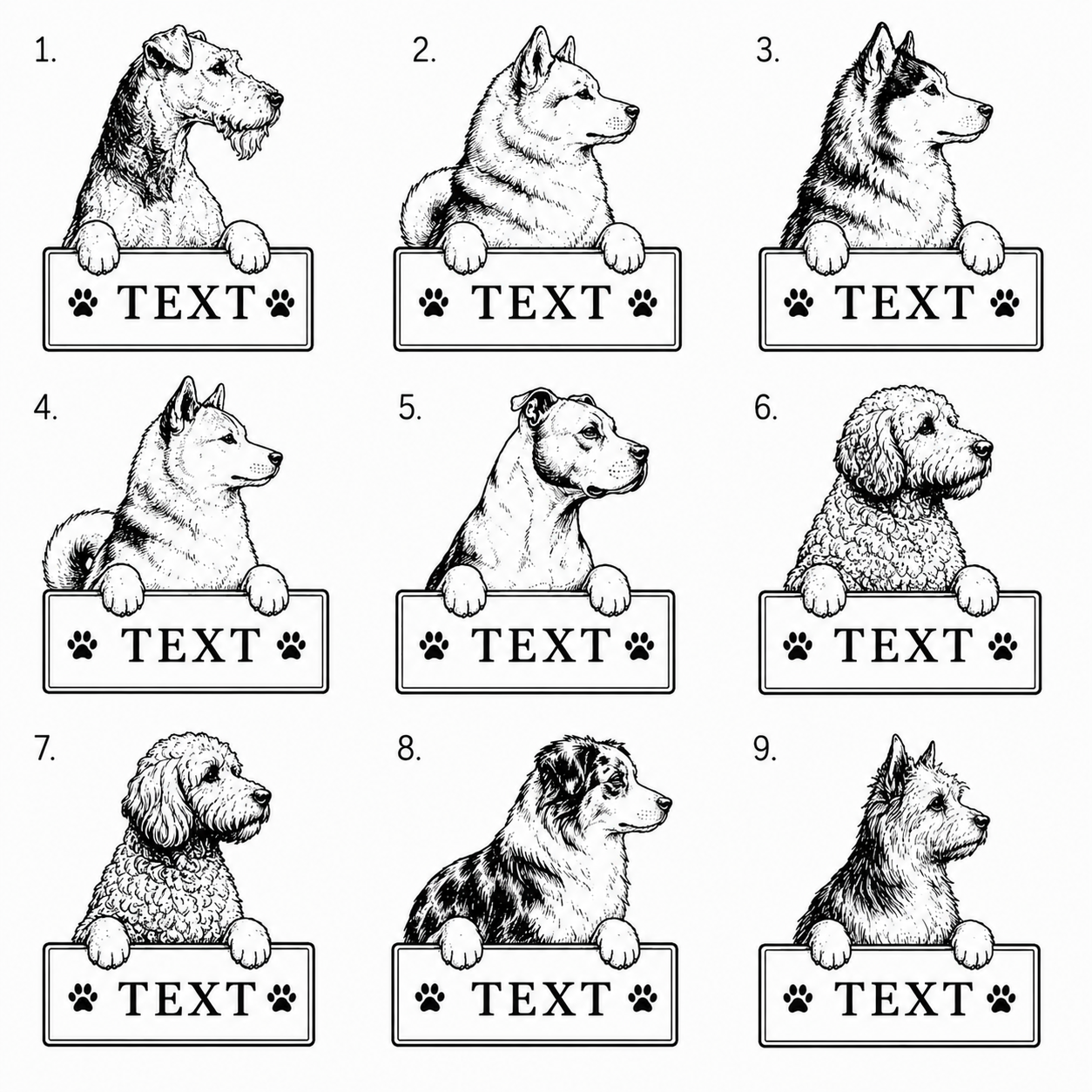 Hundset med eget namn | 4 produkter -20 %