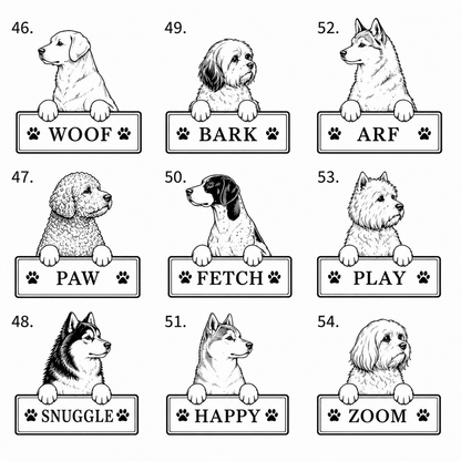 Hundset med eget namn | 4 produkter -20 %