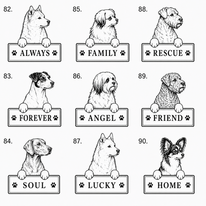 Hundset med eget namn | 4 produkter -20 %