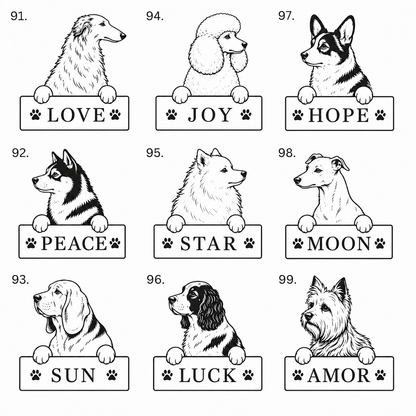 Hundset med eget namn | 4 produkter -20 %