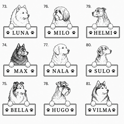 Hundset med eget namn | 4 produkter -20 %