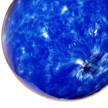 GLASS BALL, DARK BLUE