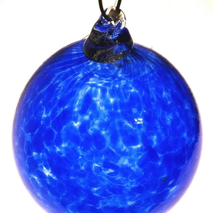 GLASS BALL, DARK BLUE