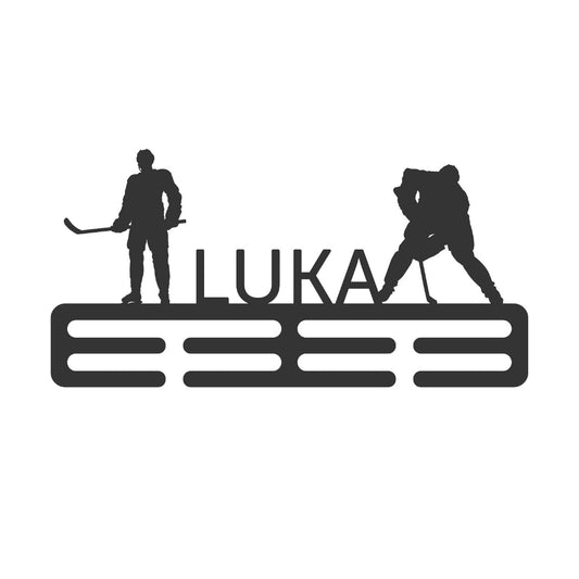Puinen mitaliteline jääkiekko