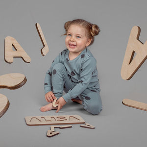 Personalised wooden puzzle game