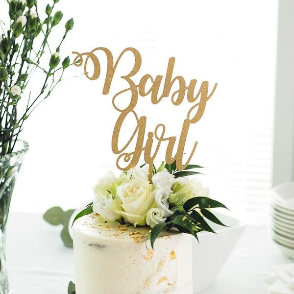 Baby Shower kakkukoristeet | Kakkukoriste oma nimi ristiäiset nimiäiset Puusta käsintehdyt kakkukoristeet