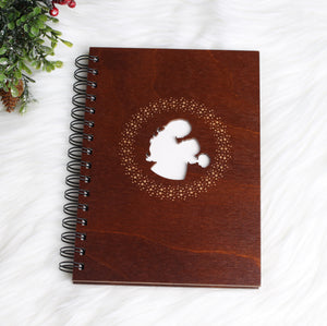 Wood Cover Notebook - Wedding Planner