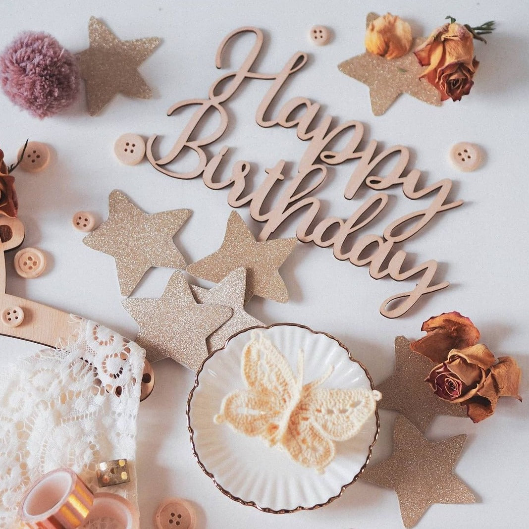 Cake Topper 1-4 lines | Font 2 