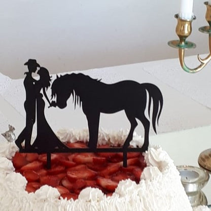 Customised Cake Topper, choose : font / silhouette / image