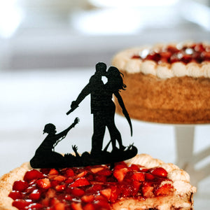 Customised Cake Topper, choose : font / silhouette / image