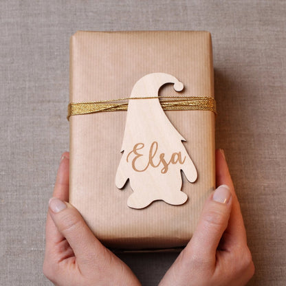 Nimikyltti on lahjapaketin kaunistaja! Oma teksti tai nimi - ecodecor.fi