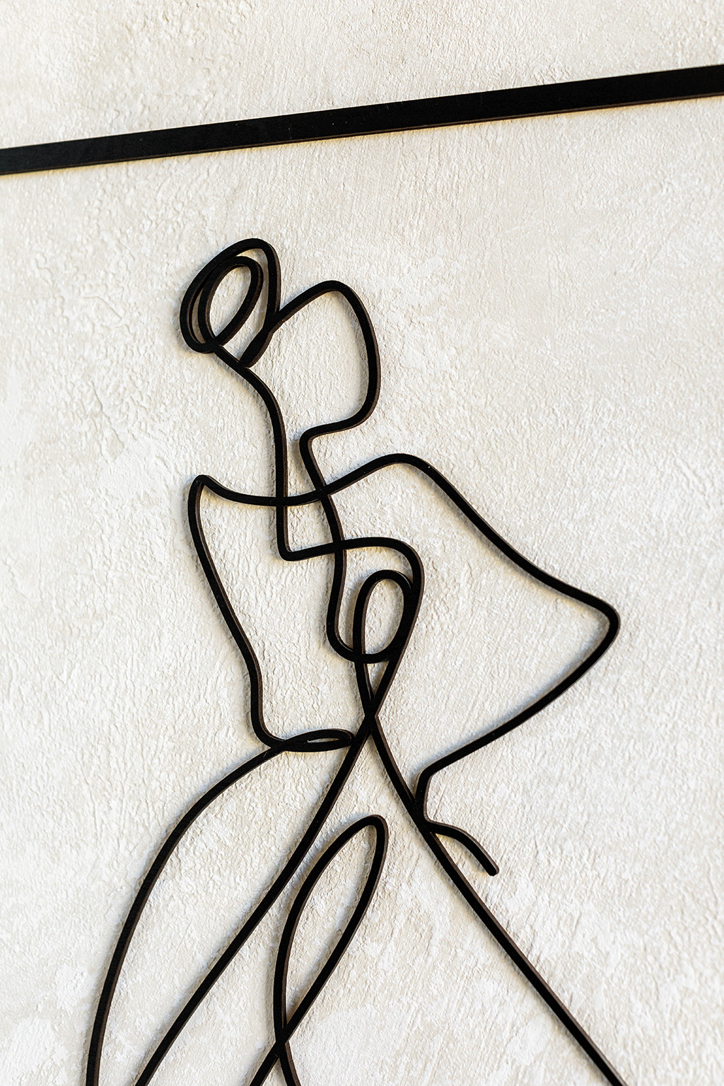 THE LADY - wood wall decor 