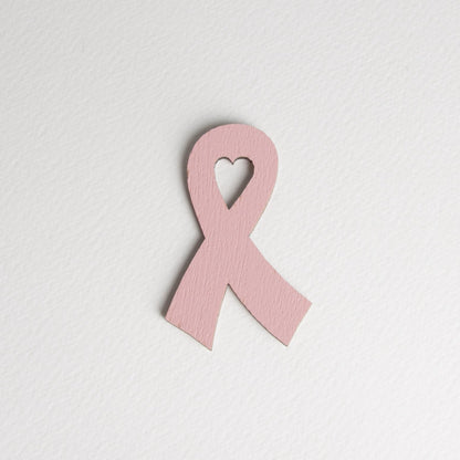 Roosa nauha pins