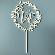 Wreath | Personalised Cake Topper 