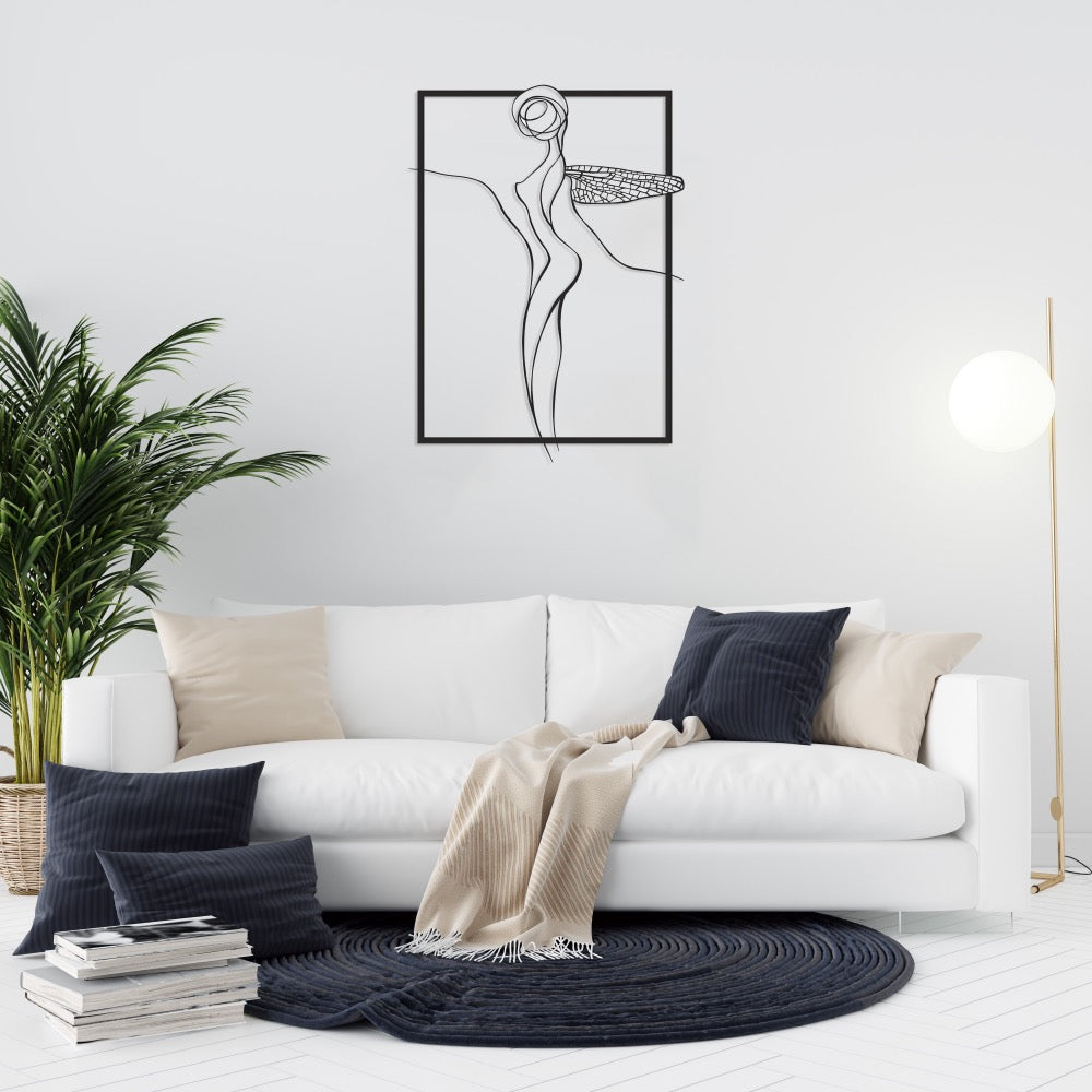 puinen ART sisustus taulu olohuone - ecodecor.fi